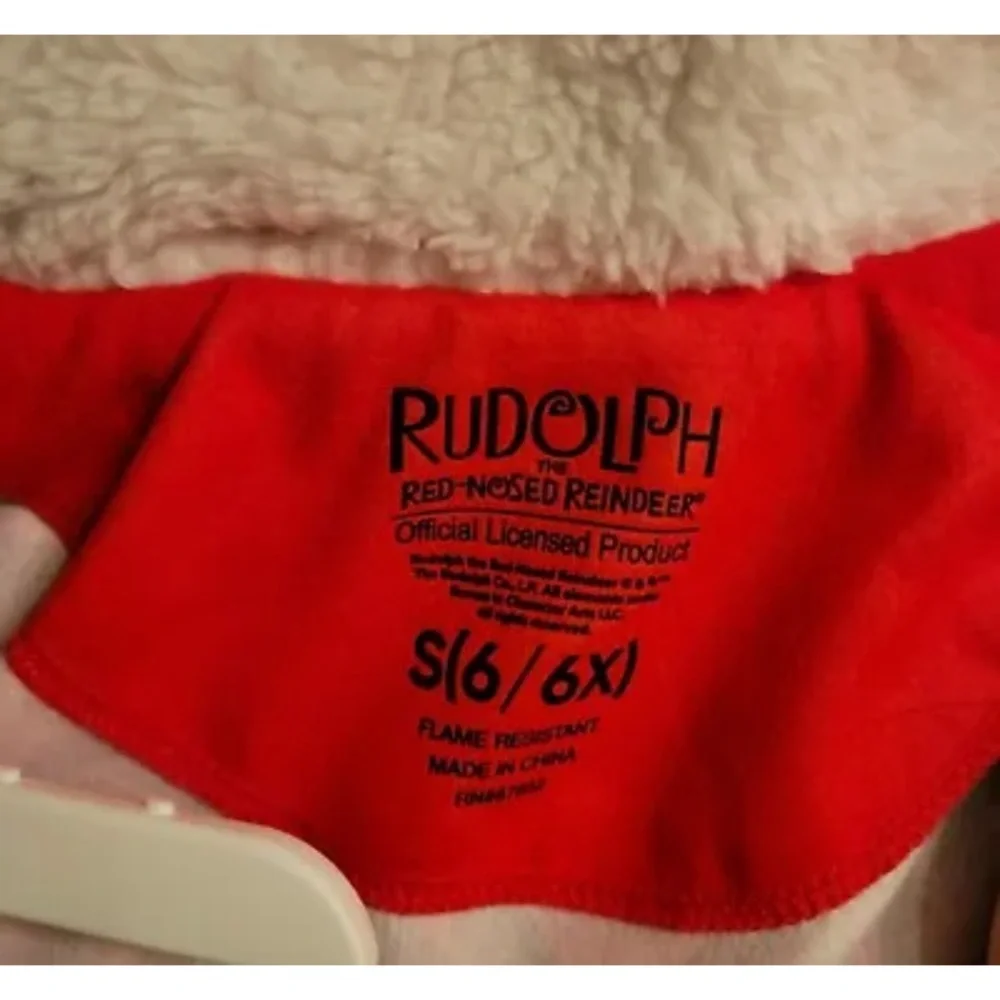 Rudolph The Red Nosed Reindeer 2pc Pajamas PJS Small 6/6x Licensed Christmas New